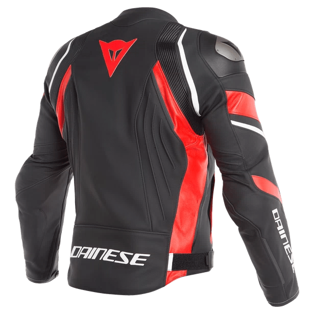 DAINESE AVRO 4 PELLE LAVA RED TG 50,Giacca Pelle DAINESE
