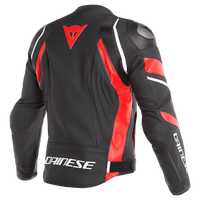 DAINESE AVRO 4 PELLE LAVA RED TG 50,Giacca Pelle DAINESE