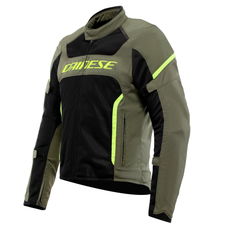 DAINESE GIACCA AIR FRAME 3 TEX VERDE,Giacca Tessuto DAINESE