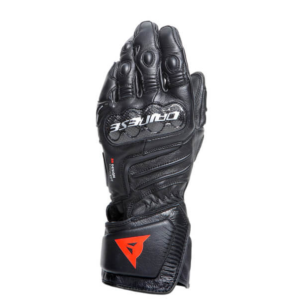 DAINESE CARBON 4 LUNGO NERO,Guanto Pelle DAINESE