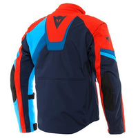 DAINESE GIACCA RANCH TEX ROSSO BLU tg 52,Giacca Tessuto DAINESE