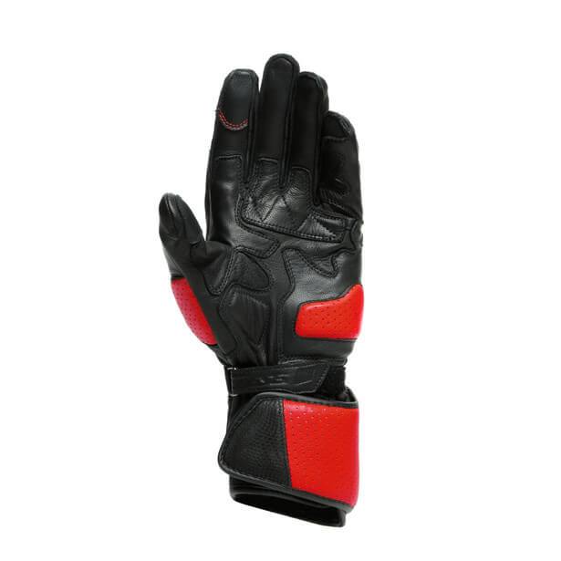 DAINESE IMPETO GUANTO IN PELLE ROSSO,Guanto Pelle DAINESE