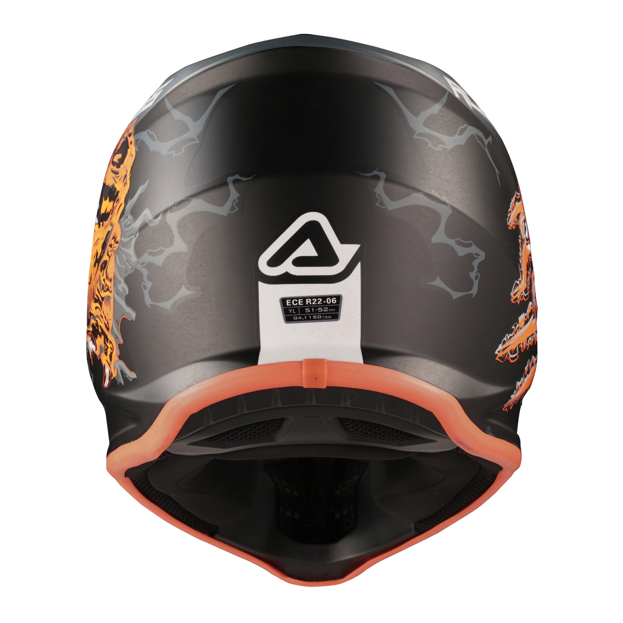 ACERBIS CASCO PROFILE JR  ARANCIO FLUO