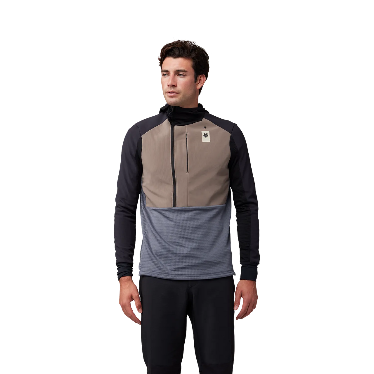 FOX MAGLIA DEFEND TERMICA CON CAPPUCCIO