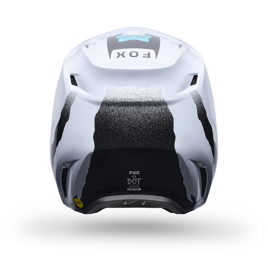 FOX CASCO V1 CLUTCH BIANCO