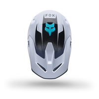 FOX CASCO V1 CLUTCH BIANCO