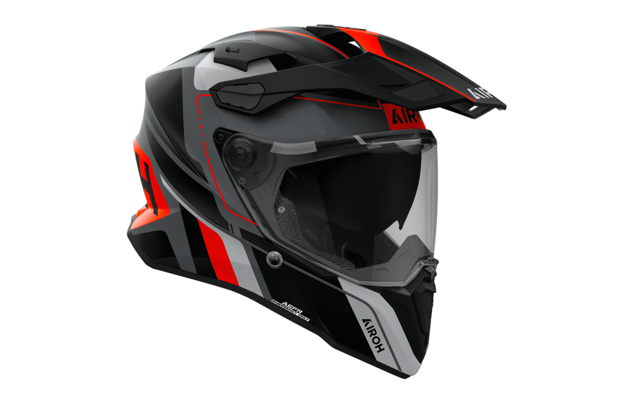 CASCO AIROH COMMANDER 2 SKIP ARANCIO