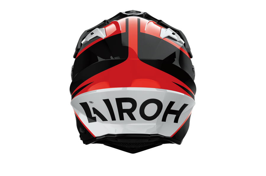 CASCO AIROH COMMANDER 2 SKIP ROSSO