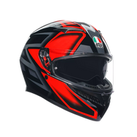 AGV CASCO K3 COMPOUND RED TG S,Casco Integrale AGV