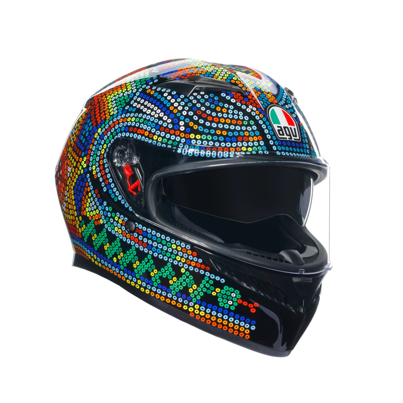 AGV CASCO K3 ROSSI WINTER TEST 2008,Casco Integrale AGV