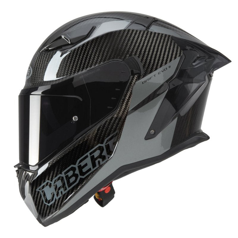 CABERG CASCO DRIFT EVO II CARBON NOVA GREY,Casco Integrale CABERG