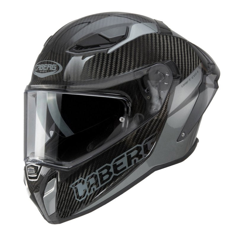 CABERG CASCO DRIFT EVO II CARBON NOVA GREY,Casco Integrale CABERG