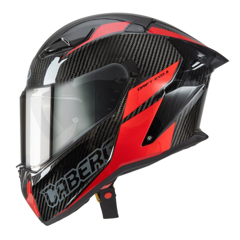 CABERG CASCO DRIFT EVO II CARBON NOVA RED,Casco Integrale CABERG