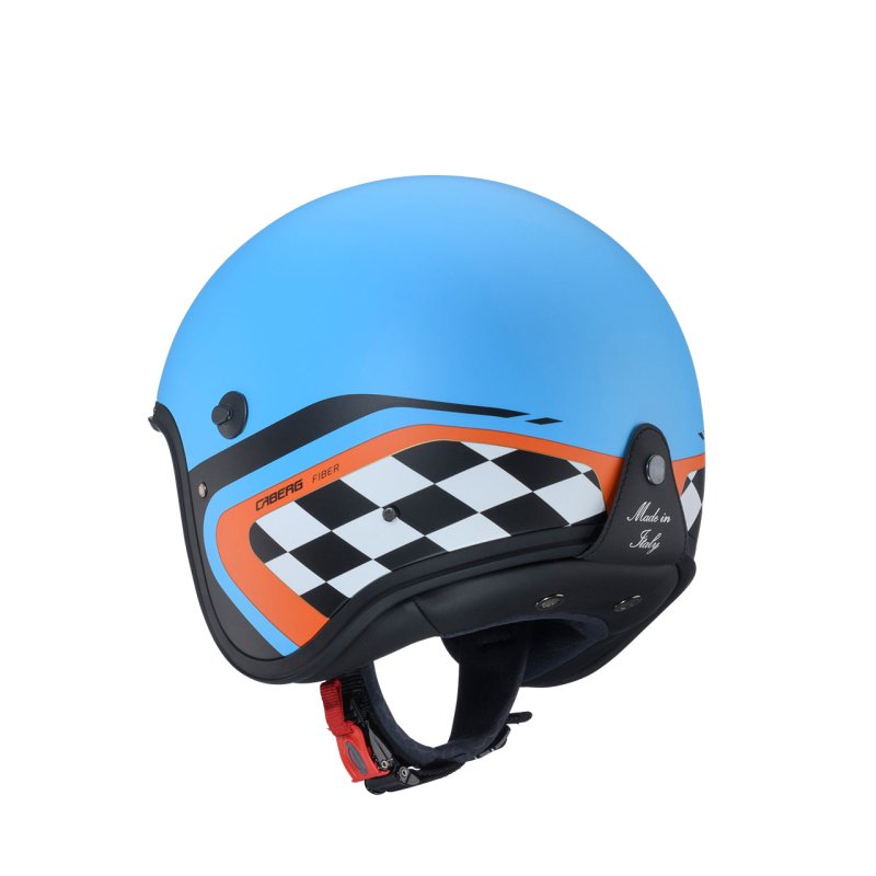 CABERG FREERIDE X IMOLA AZZURRO,Casco Jet CABERG