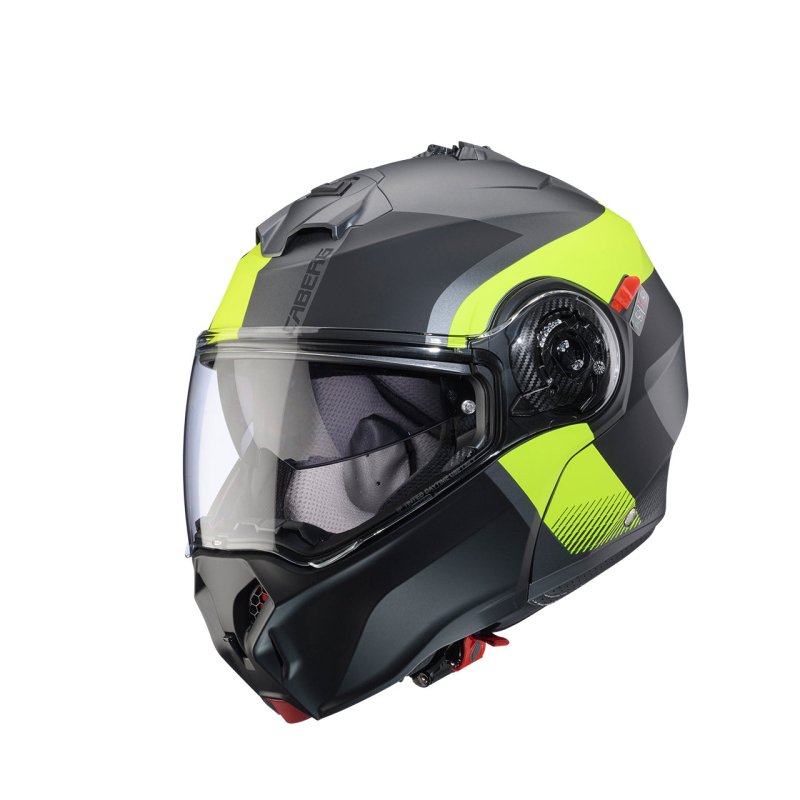 CABERG MODULARE DUKE EVO INDY FLUO,Casco Modulare CABERG