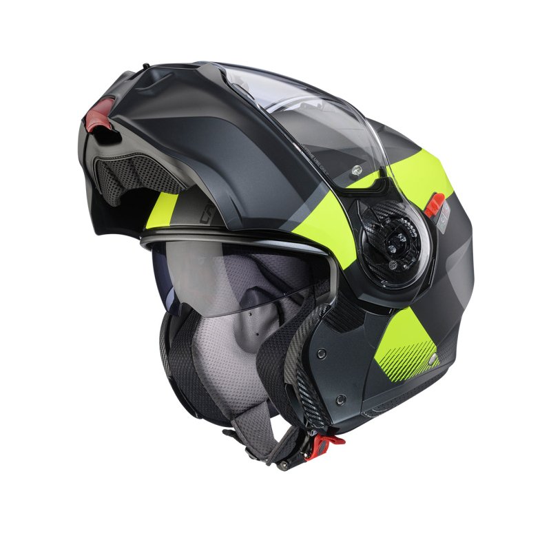 CABERG MODULARE DUKE EVO INDY FLUO,Casco Modulare CABERG