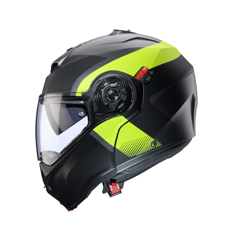 CABERG MODULARE DUKE EVO INDY FLUO,Casco Modulare CABERG