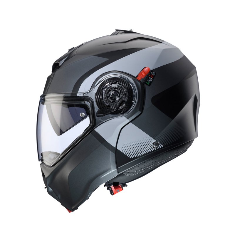 CABERG MODULARE DUKE EVO INDY GRIGIO,Casco Modulare CABERG