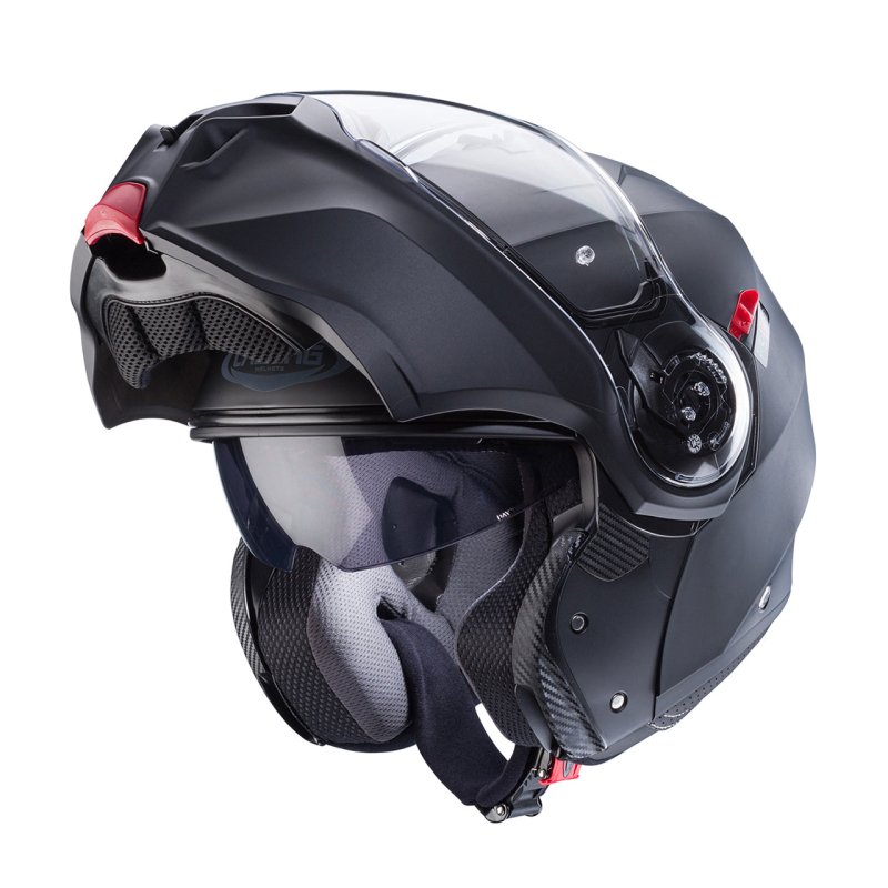 CABERG MODULARE DUKE EVO NERO OPACO,Casco Modulare CABERG