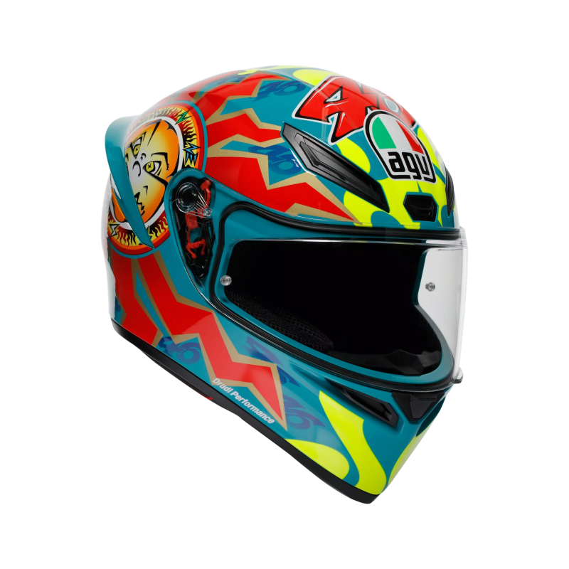 CASCO AGV K1 S REPLICA ROSSI VALENCIA 1999,Casco Integrale AGV