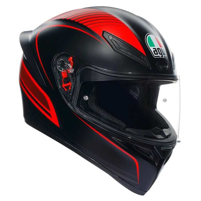 CASCO AGV K1 S WARM UP ROSSO,Casco Integrale AGV