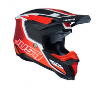 CASCO JUST1 J40 FLASH ROSSO,Casco Enduro JUST1