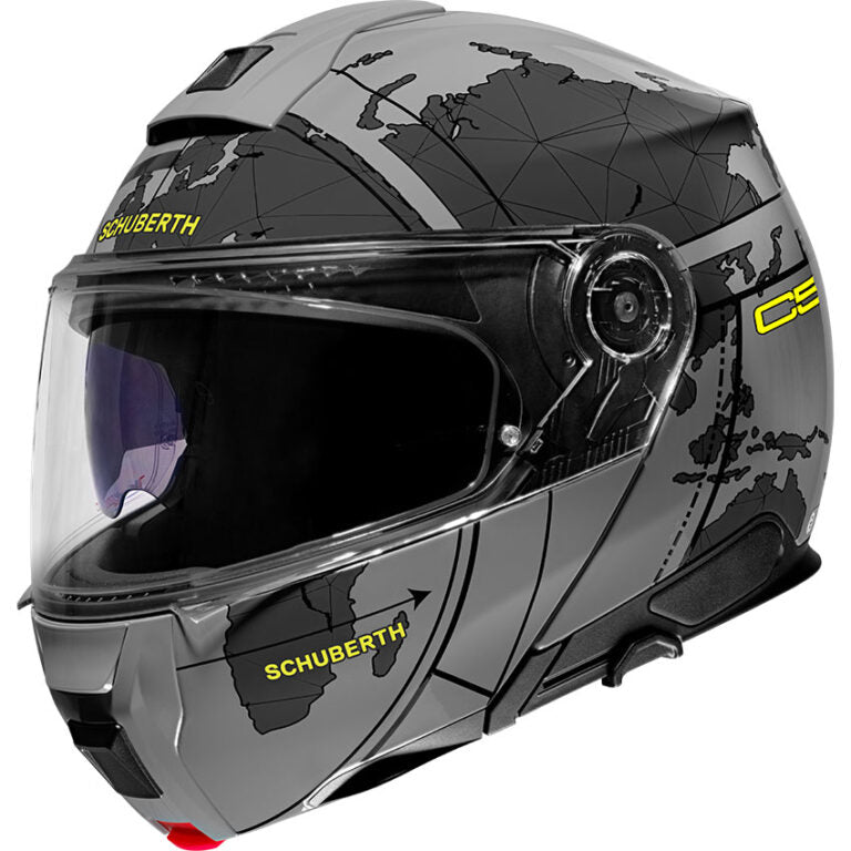 CASCO SCHUBERTH C5 GLOBE GREY,Casco Modulare Schuberth