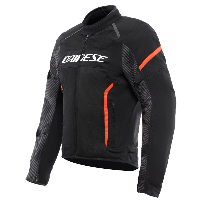 DAINESE GIACCA AIR FRAME 3 TEX ROSSO FLUO,Giacca Tessuto DAINESE