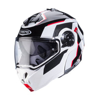 DUKE EVO MOVE BIANCO ROSSO,Casco Modulare CABERG