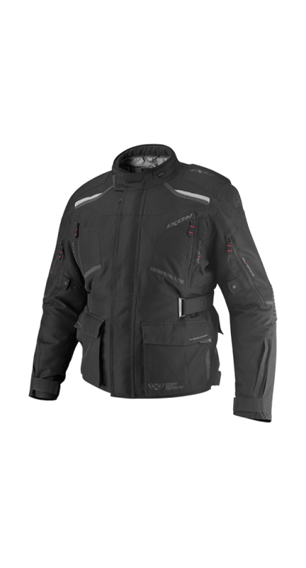 IXON GIACCA MIDGARD UOMO NERA CONFORMATA,Giacca Impermeabile IXON