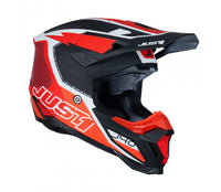 Thumbnail for casco just1 j40 rosso  -spazio moto