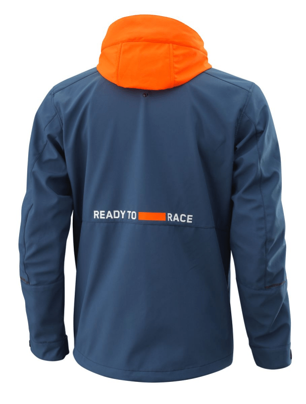 KTM GIACCA TWO 4 RIDE V2 BLU,Giacca Impermeabile KTM