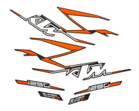 KTM KIT DELLE GRAFICHE CARBON ART.61708998000,POWERPARTS KTM KTM