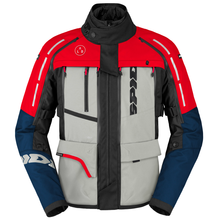 SPIDI GIACCA 4 SEASON V3  BLU GHIACCIO ROSSO