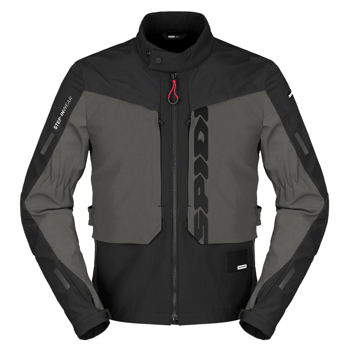 SPIDI TERRAIN TEX ARDESIA + RAIN CHEST H2OUT,giacche tessuto SPIDI