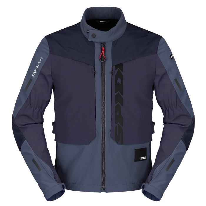 SPIDI TERRAIN TEX BLU + RAIN CHEST H2OUT,giacche tessuto SPIDI