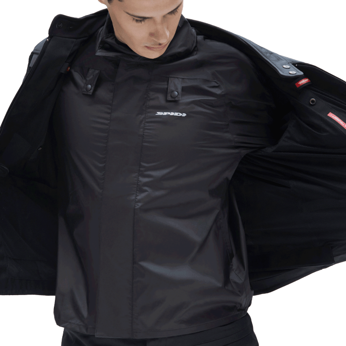 SPIDI TERRAIN TEX MILITARE + RAIN CHEST H2OUT,giacche tessuto SPIDI