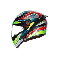 AGV K1 DUNDEE MATT LIME RED TG MS