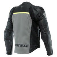DAINESE RACING 4 FLUO,Giacca Pelle DAINESE