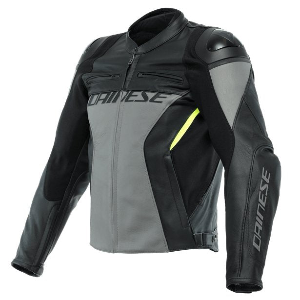 DAINESE RACING 4 FLUO,Giacca Pelle DAINESE