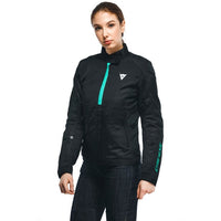 DAINESE RISOLUTA AIR TEX NERO VERDE,Giacca Tessuto DAINESE