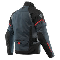 DAINESE TEMPEST 3 D DRY BLACK EBONY RED,Giacca Impermeabile DAINESE