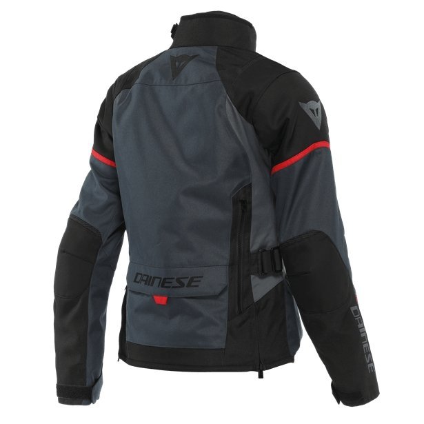 DAINESE TEMPEST 3 D DRY LADY EBONY RED,Giacca Impermeabile DAINESE
