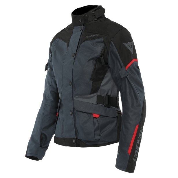 DAINESE TEMPEST 3 D DRY LADY EBONY RED,Giacca Impermeabile, #collections#, -spazio moto- bastia umbra - perugia