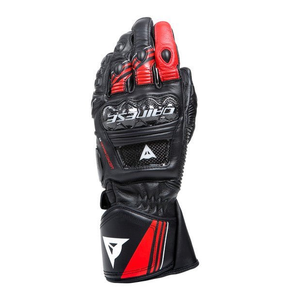 GUANTO DAINESE DRUID 4 NERO ROSSO,Guanto Pelle DAINESE