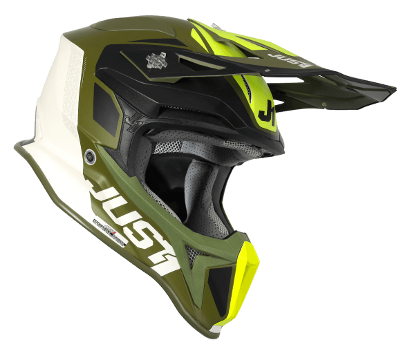 JUST 1 J18 PULSAR VERDE TG S,Casco Enduro JUST1