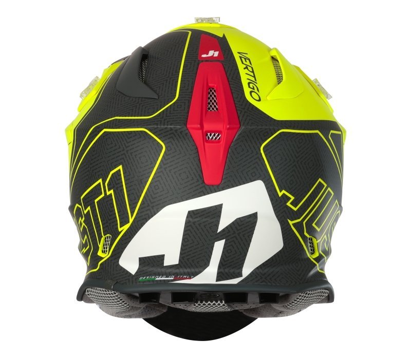 JUST 1 J18 VERTIGO FLUO,Casco Enduro JUST1