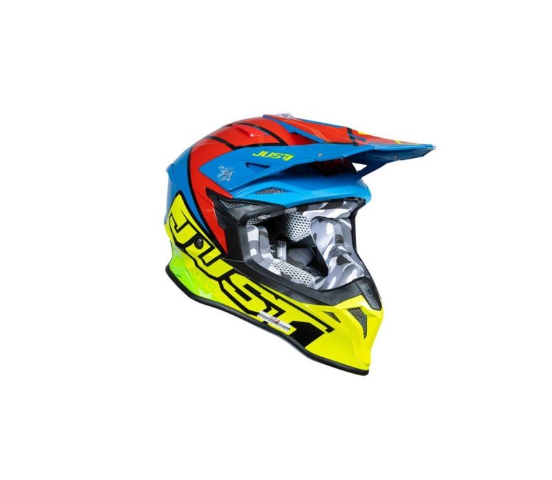JUST 1 J39 THRUSTER FLUO,Casco Enduro JUST1