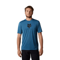 MAGLIA A MANICHE CORTE RANGER TRU DRI DARK SLATE,FOX MTB FOX MTB