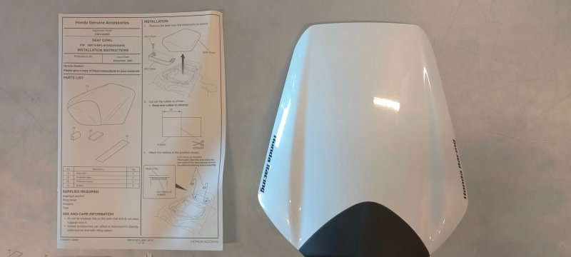 MONOPOSTO HONDA CBR 1000RR 2008,accessori originali Honda